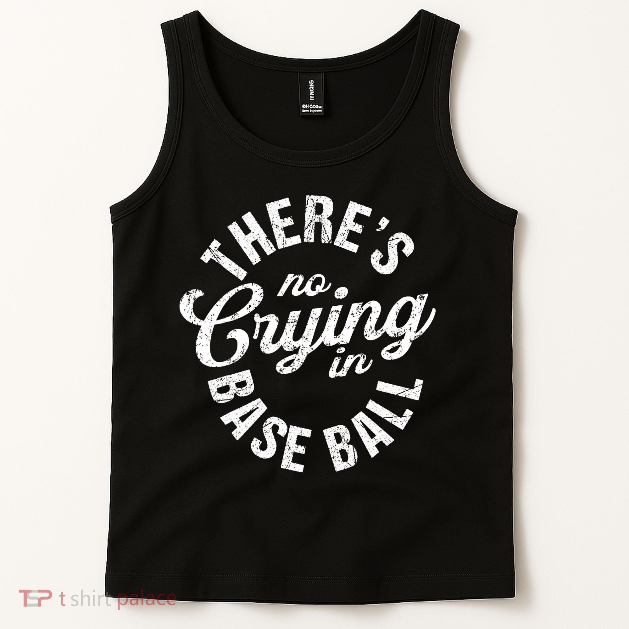 There Is No Crying In Baseball Game Day Tank Top