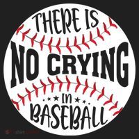 There Is No Crying In Baseball Cool Gift Beanie thumb 2