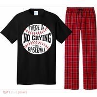 There Is No Crying In Baseball Cool Gift Pajama Set thumb 0