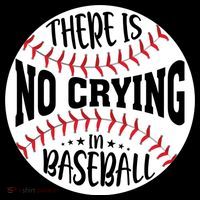 There Is No Crying In Baseball Cool Gift Women's Hoodie thumb 2