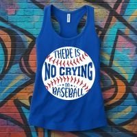 There Is No Crying In Baseball Cool Gift Women's Tank Top thumb 3
