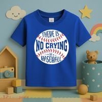 There Is No Crying In Baseball Cool Gift Toddler T-Shirt thumb 3