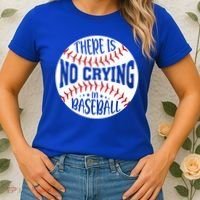 There Is No Crying In Baseball Cool Gift Women's T-Shirt thumb 2