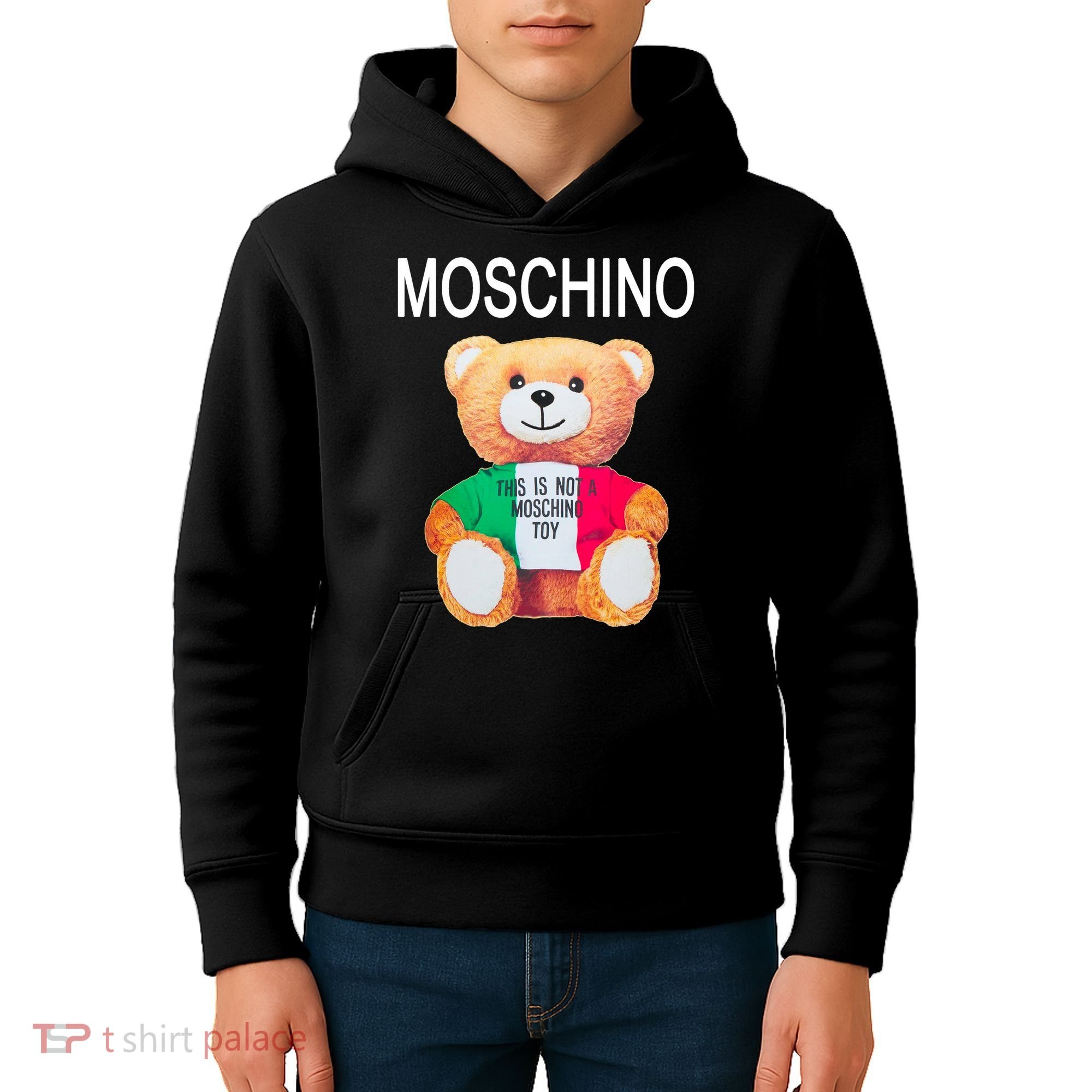 This Is Not A Mo.schi-no Toy Kids Hoodie