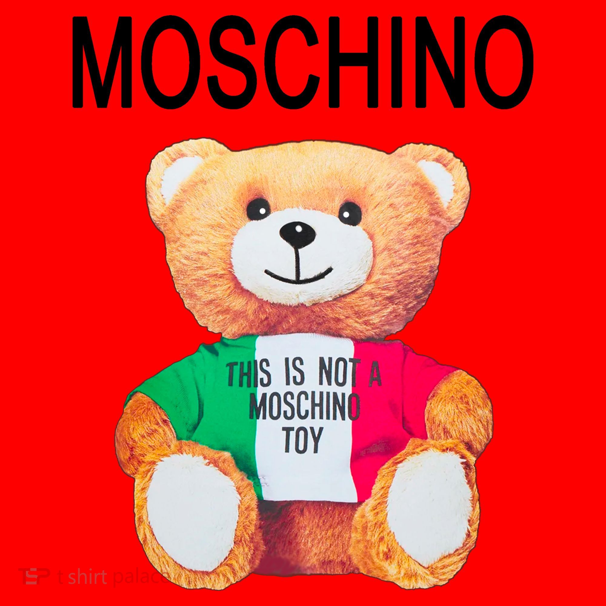 This Is Not A Mo.schi-no Toy Santa Hat