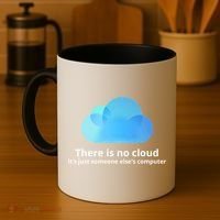 There Is No Cloud Coffee Mug thumb 4