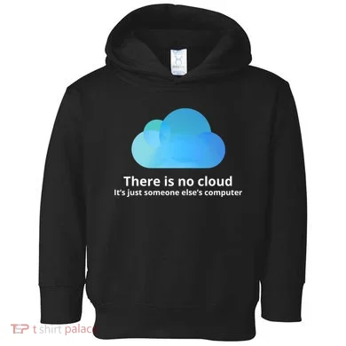 There Is No Cloud Toddler Hoodie