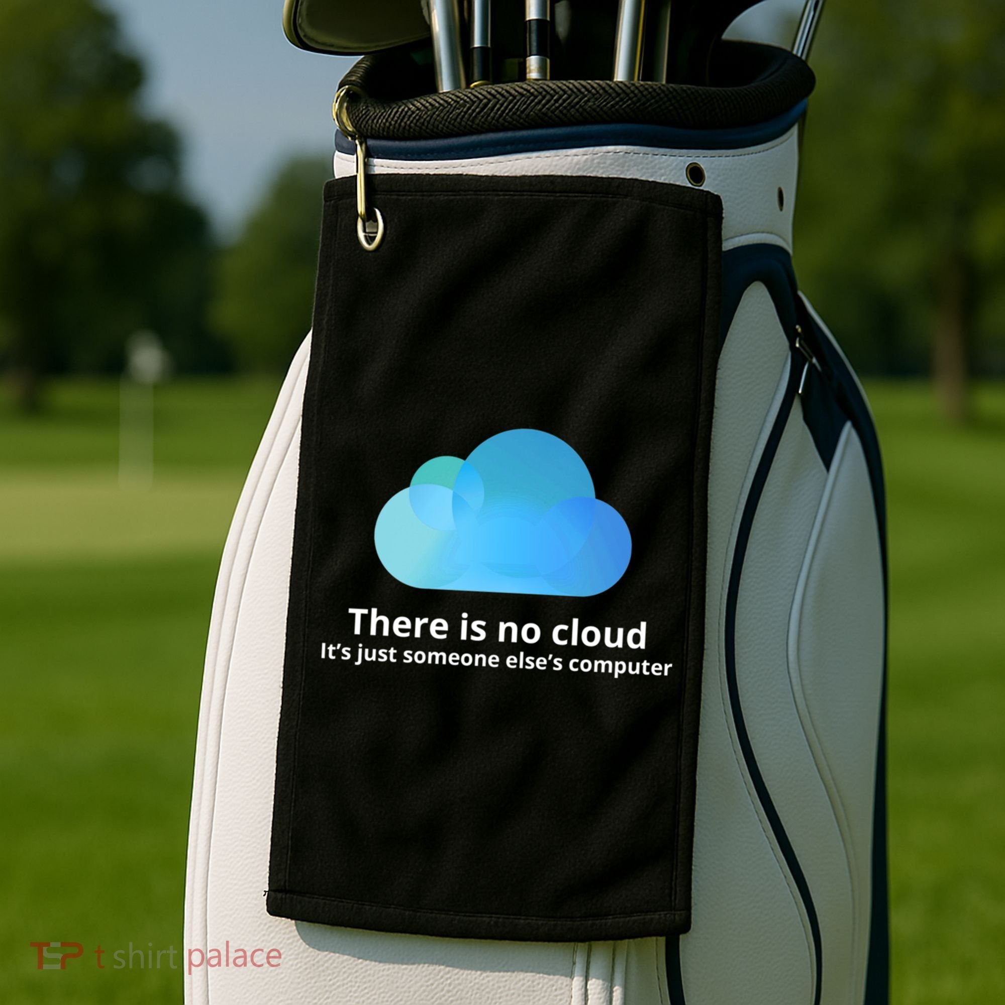 There Is No Cloud Golf Towel