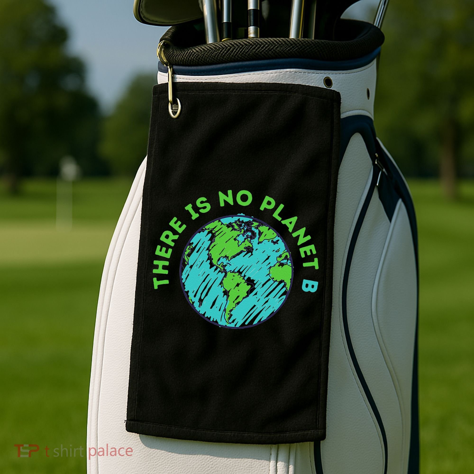 There Is No Planet B Mother Earth Day Women Gift Golf Towel