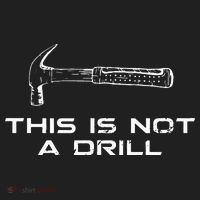 This is Not A Drill for funny carpenter Beanie thumb 2