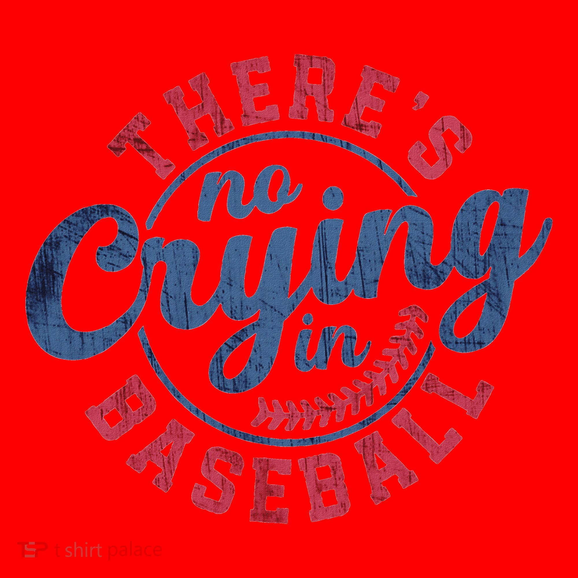 There Is No Crying In Baseball Funny Game Day Baseball Santa Hat