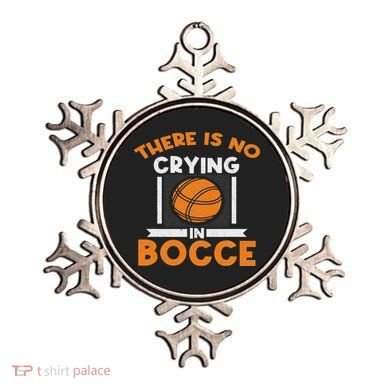 There Is No Crying In Bocce Ball Player Bocce Ornament
