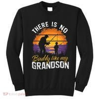 There Is No Buddy Like My Grandson Matching Grandpa Outfit Sweatshirt thumb 0
