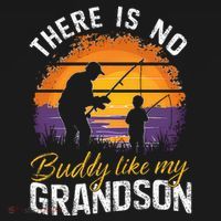 There Is No Buddy Like My Grandson Matching Grandpa Outfit Women's Tank Top thumb 5