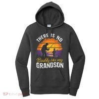 There Is No Buddy Like My Grandson Matching Grandpa Outfit Women's Hoodie thumb 0