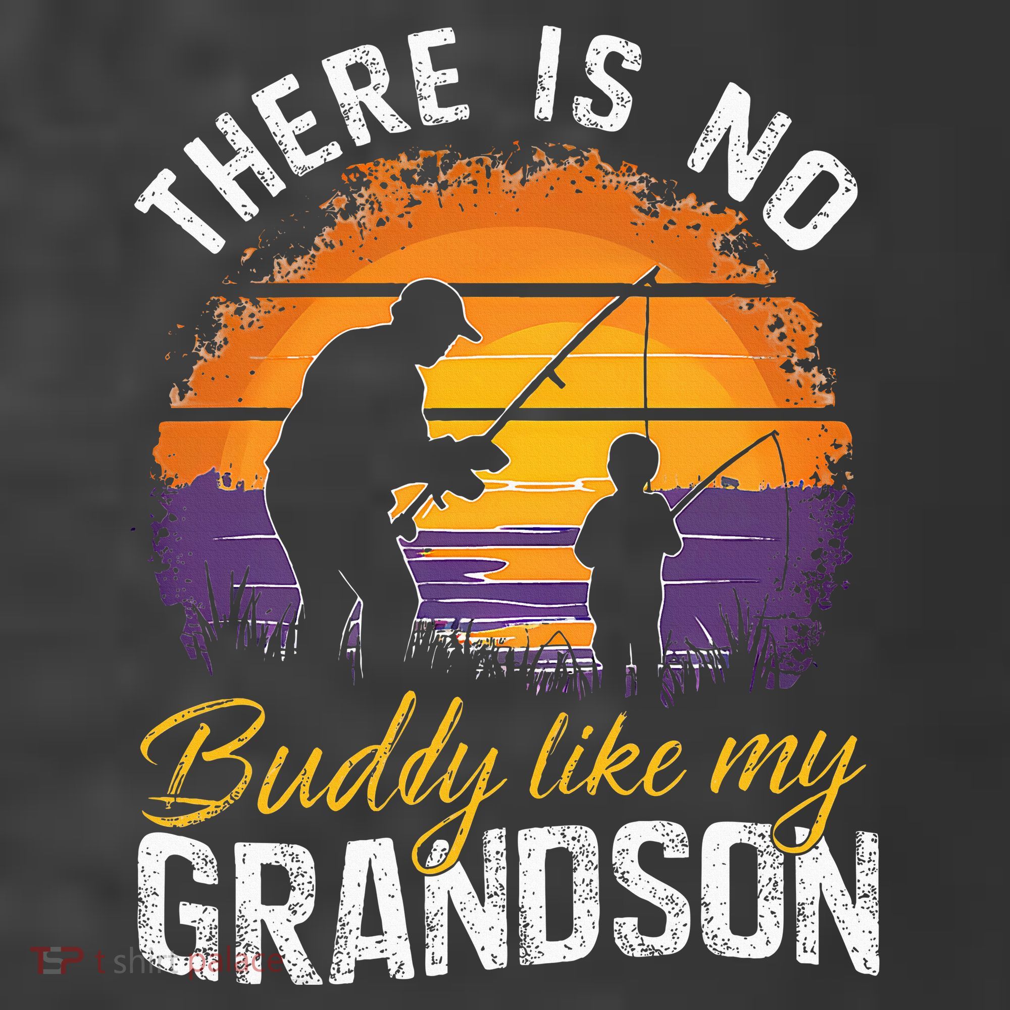 There Is No Buddy Like My Grandson Matching Grandpa Outfit Women's Hoodie