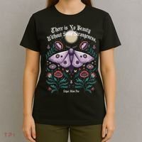 There Is No Beauty Without Some Strangeness Edgar Allan Poe T-Shirt thumb 4