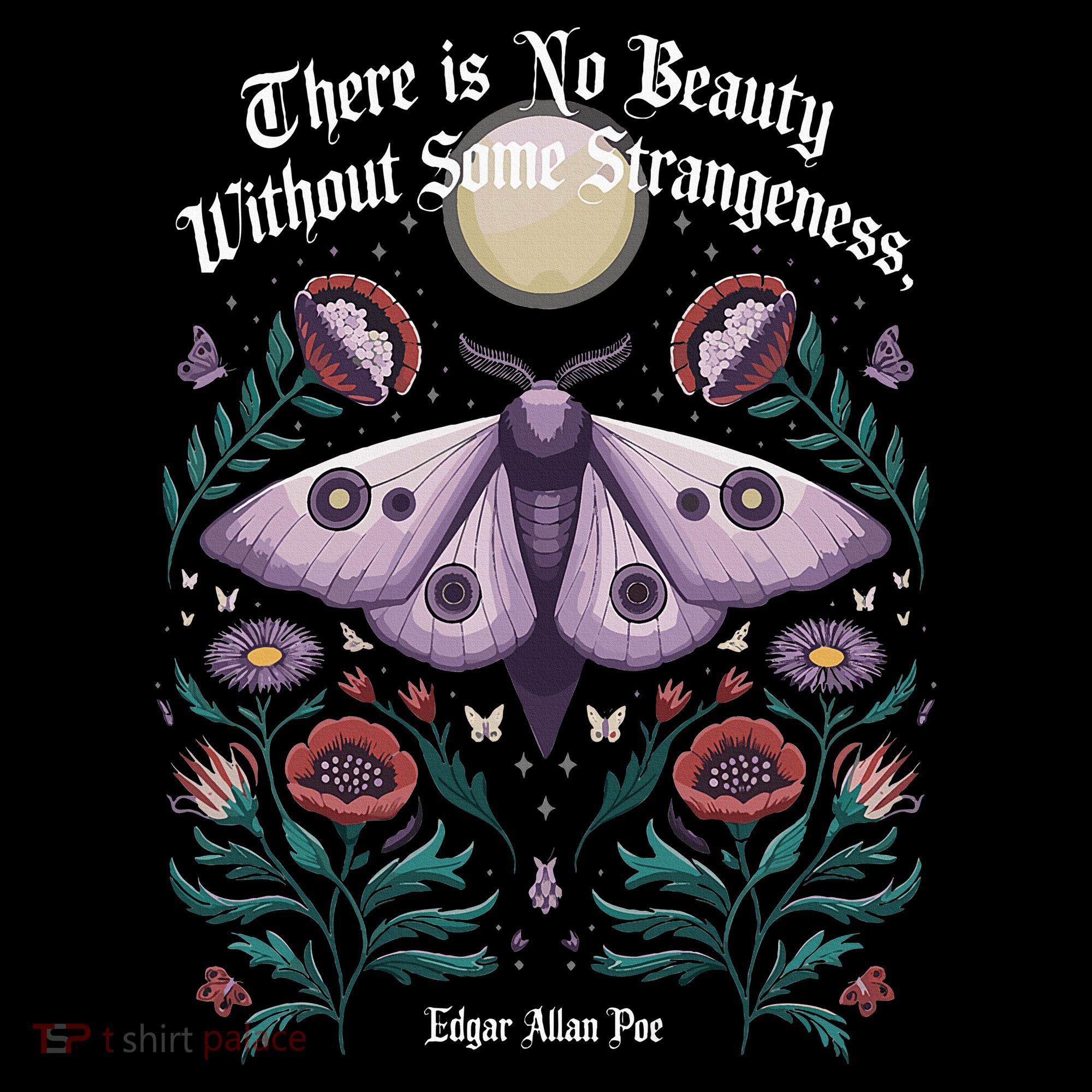 There Is No Beauty Without Some Strangeness Edgar Allan Poe Women's Hoodie