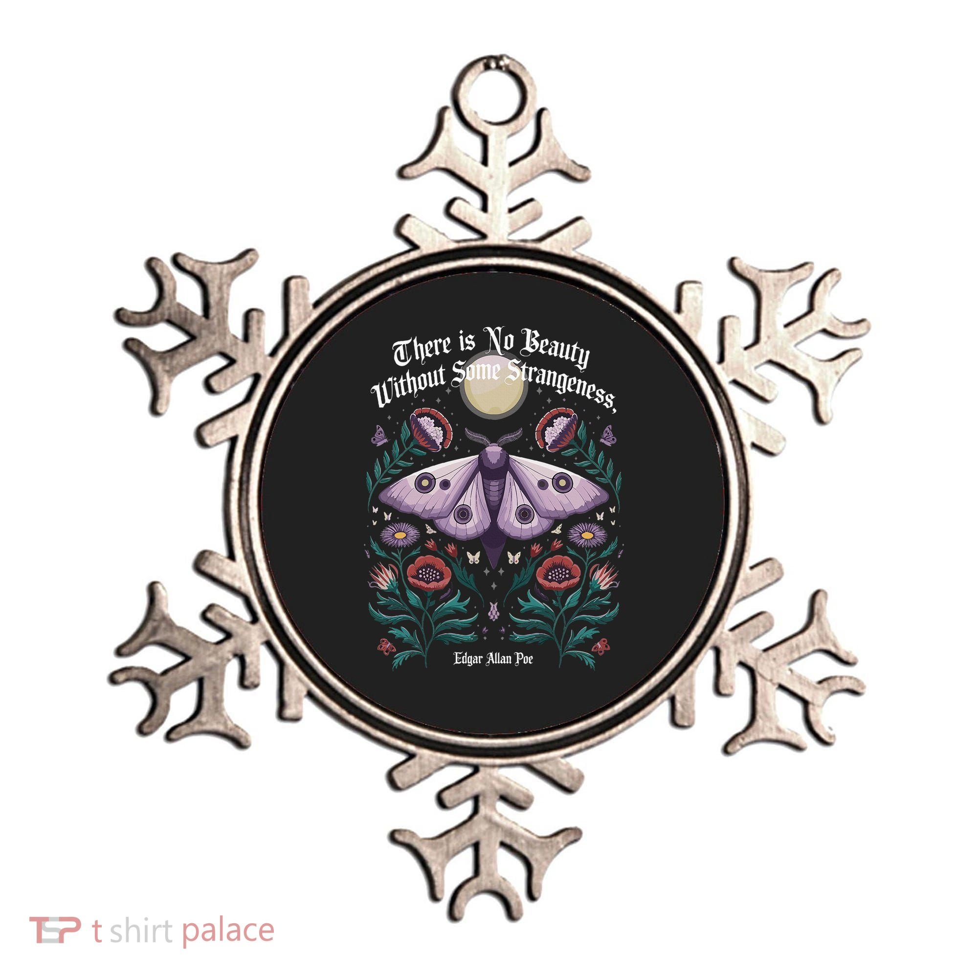 There Is No Beauty Without Some Strangeness Edgar Allan Poe Ornament