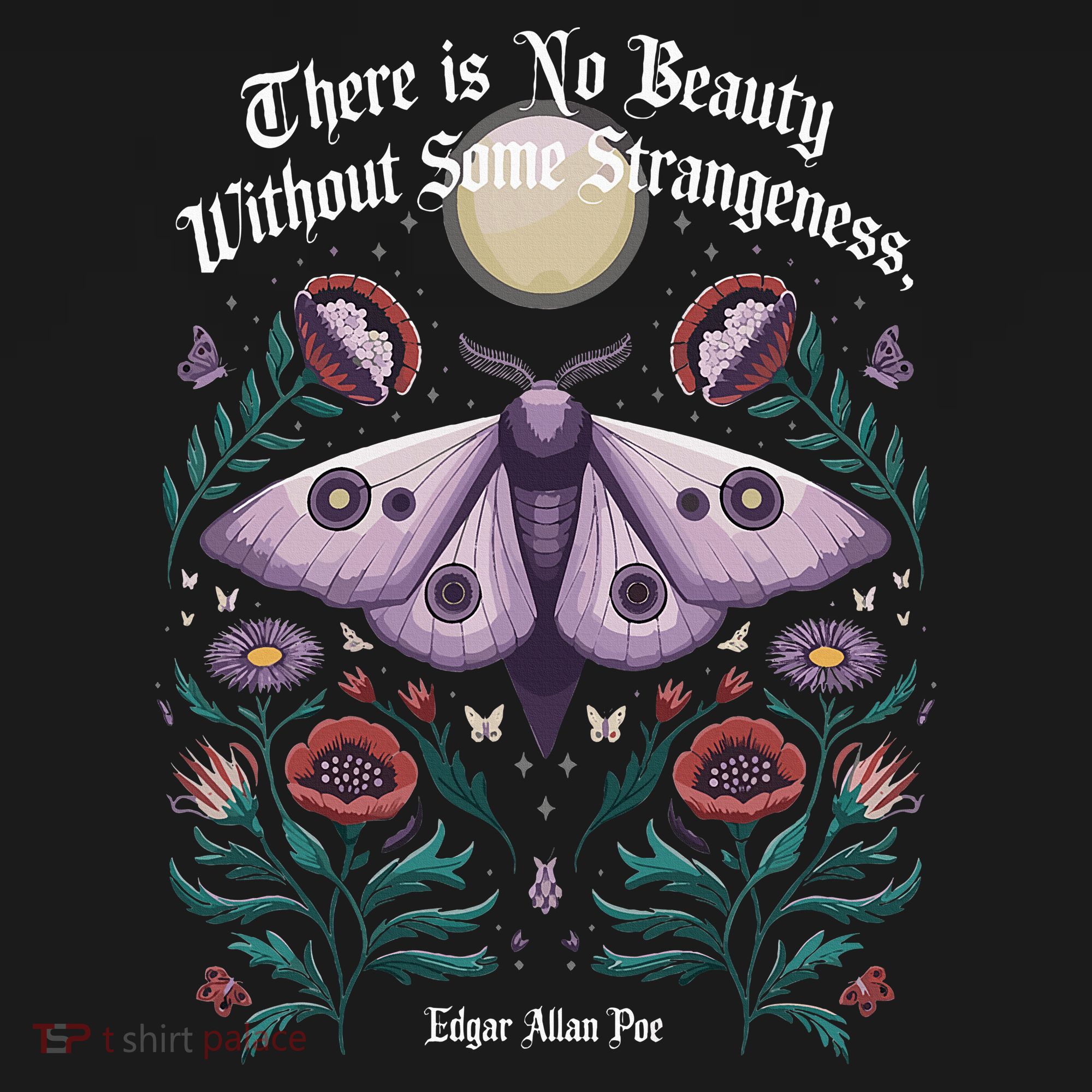 There Is No Beauty Without Some Strangeness Edgar Allan Poe Women's Tank Top