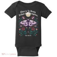 There Is No Beauty Without Some Strangeness Edgar Allan Poe Baby Bodysuit thumb 0