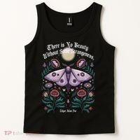 There Is No Beauty Without Some Strangeness Edgar Allan Poe Tank Top thumb 2