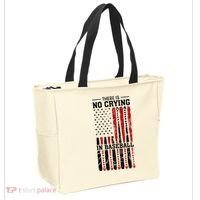 There Is No Crying In Baseball Tote Bag thumb 2
