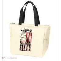 There Is No Crying In Baseball Tote Bag thumb 3