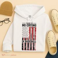 There Is No Crying In Baseball Hoodie thumb 4