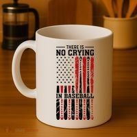 There Is No Crying In Baseball Coffee Mug thumb 4