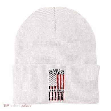 There Is No Crying In Baseball Beanie