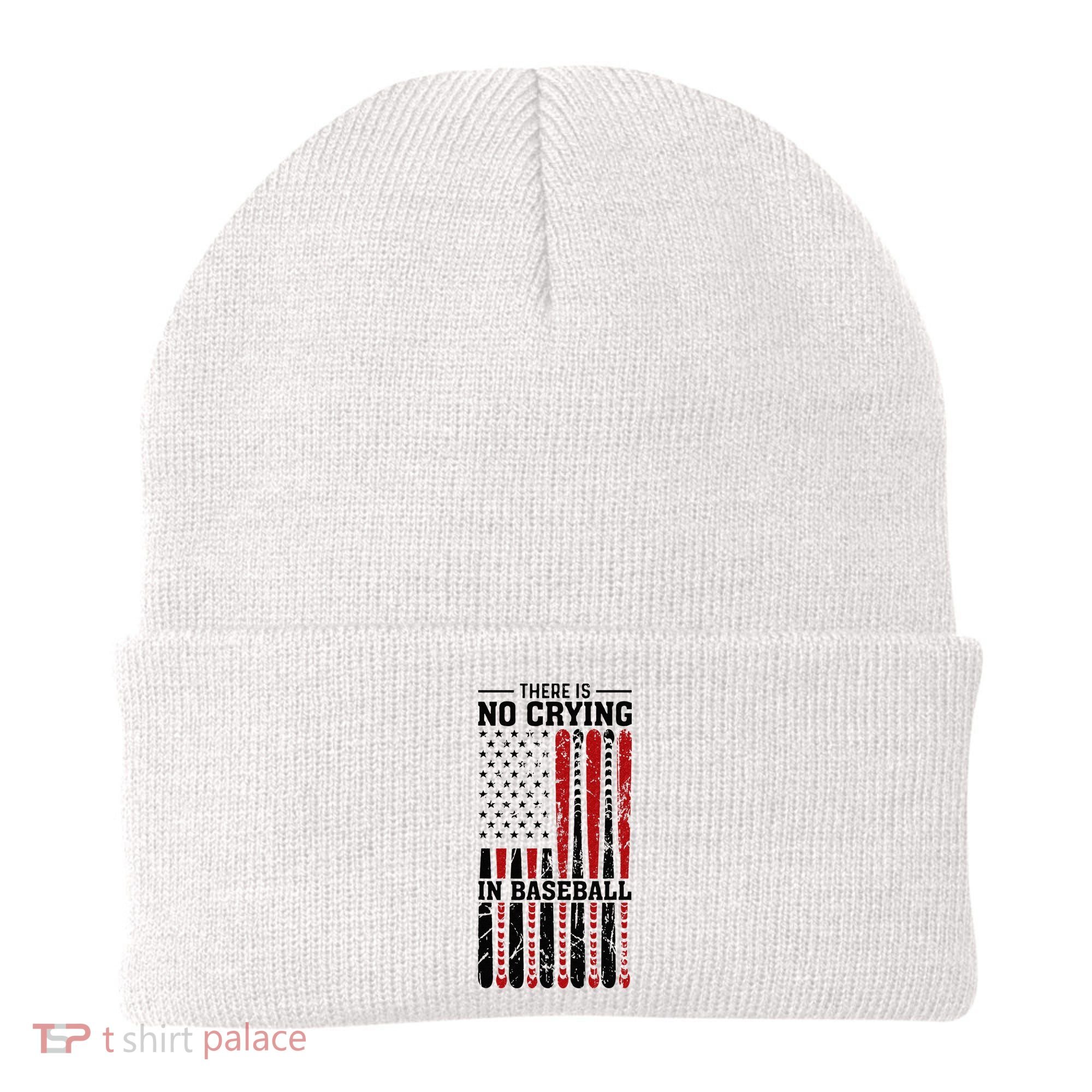 There Is No Crying In Baseball Beanie