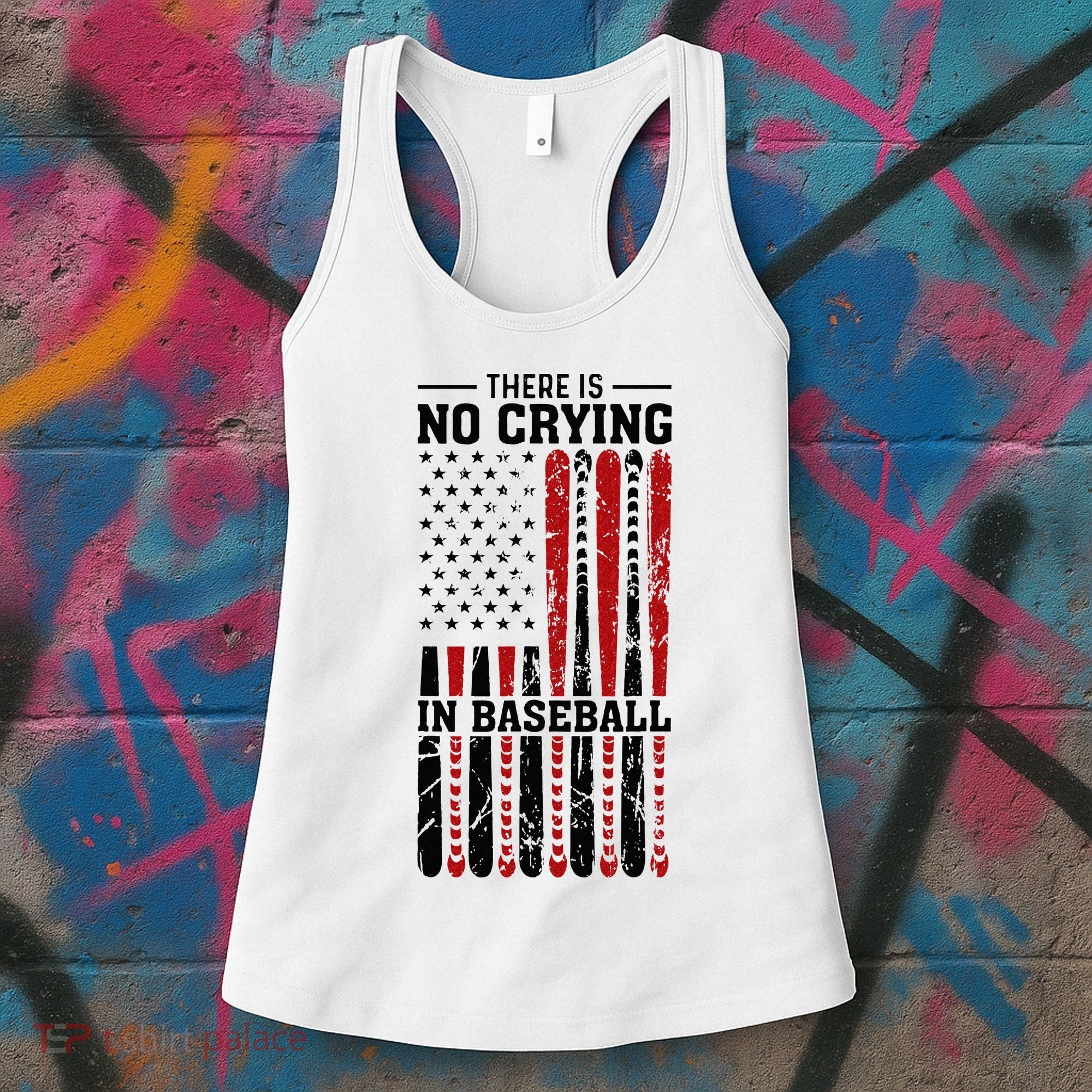 There Is No Crying In Baseball Women's Tank Top