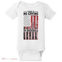 There Is No Crying In Baseball Baby Bodysuit thumb 0