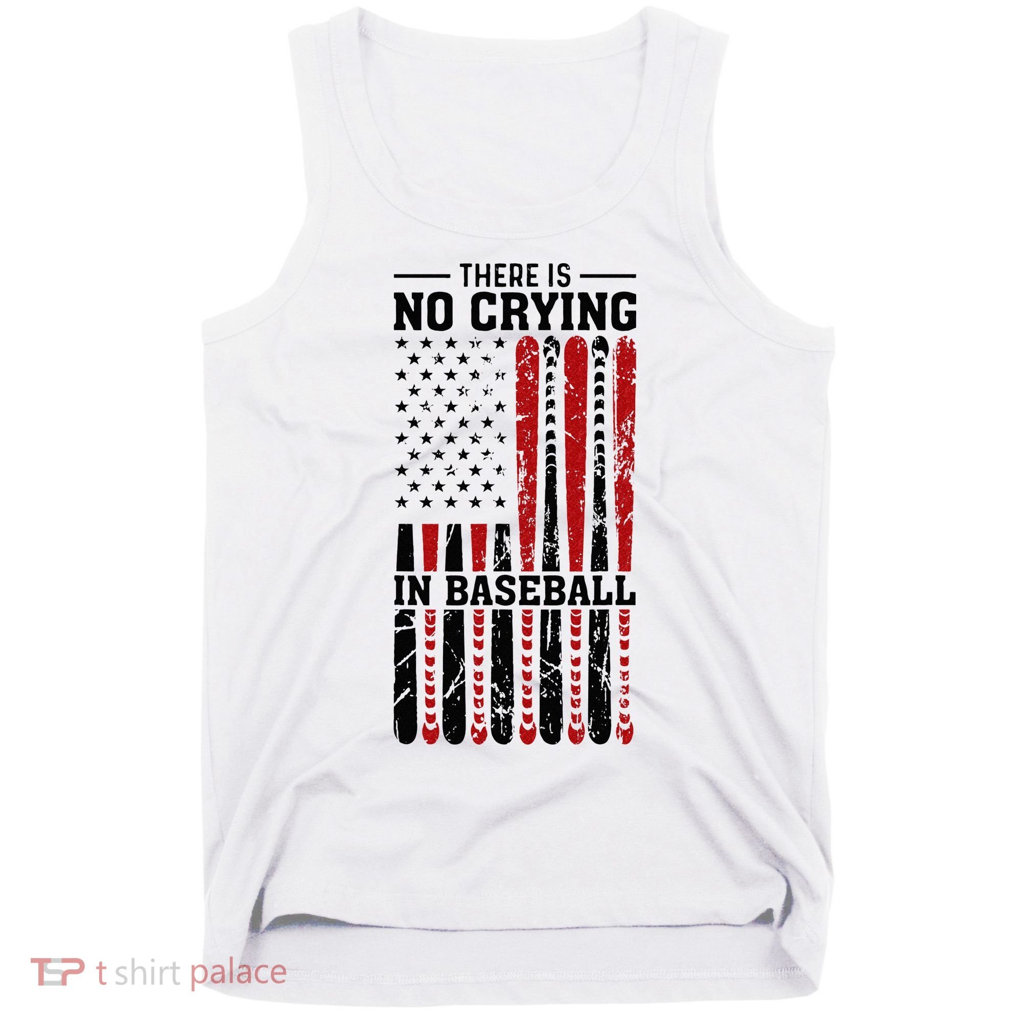 There Is No Crying In Baseball Tank Top
