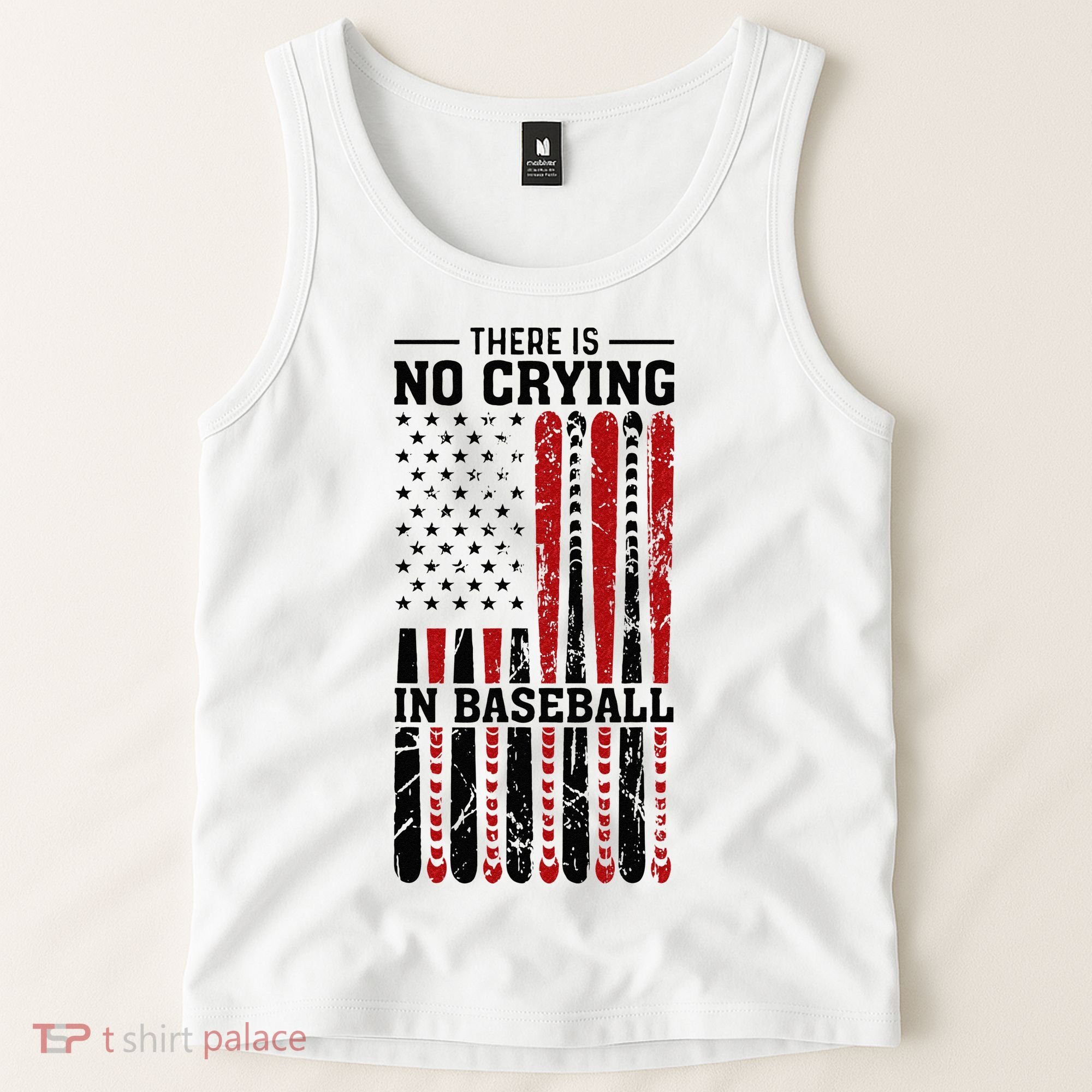 There Is No Crying In Baseball Tank Top