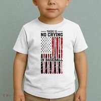 There Is No Crying In Baseball Toddler T-Shirt thumb 2