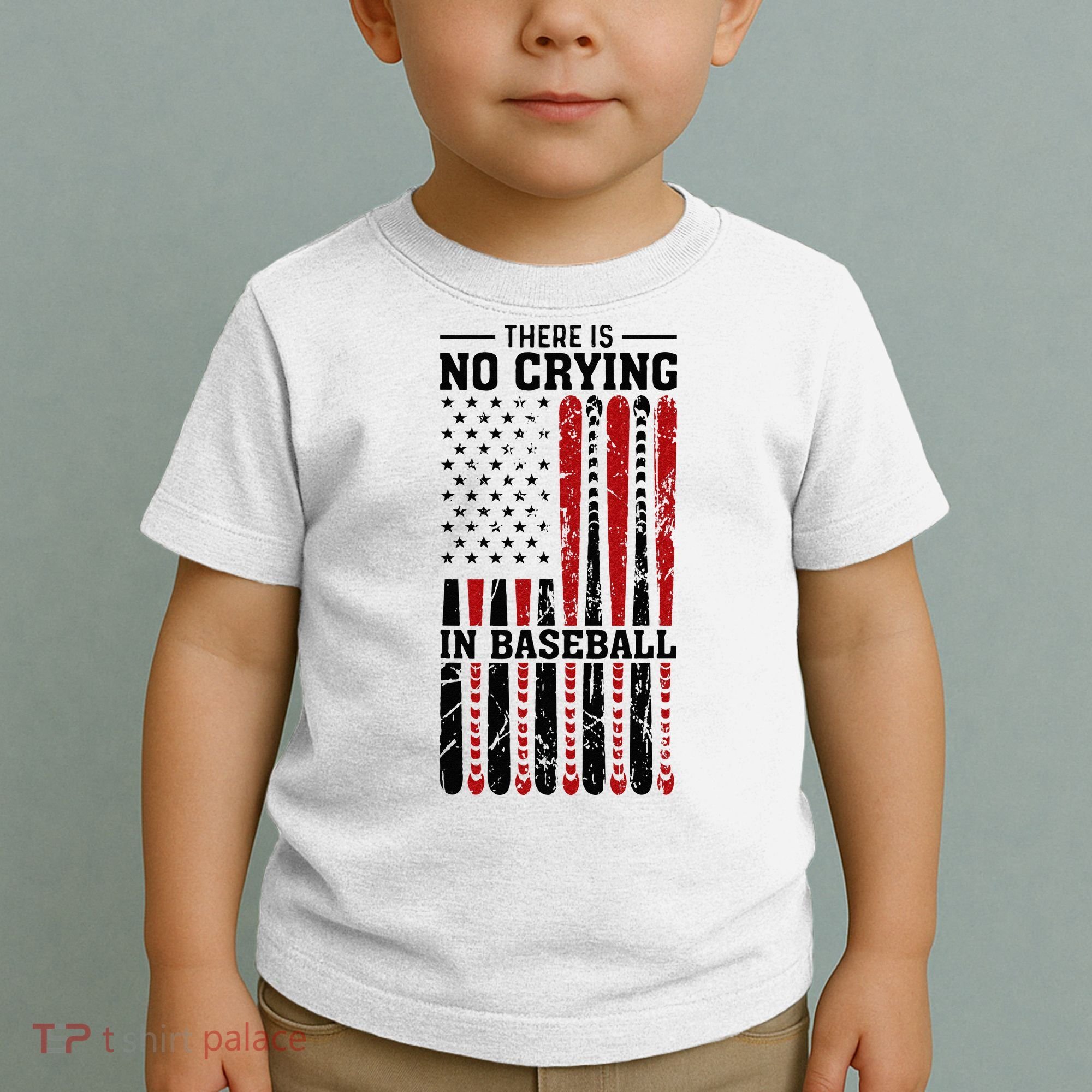 There Is No Crying In Baseball Toddler T-Shirt