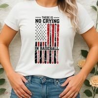 There Is No Crying In Baseball Women's T-Shirt thumb 2