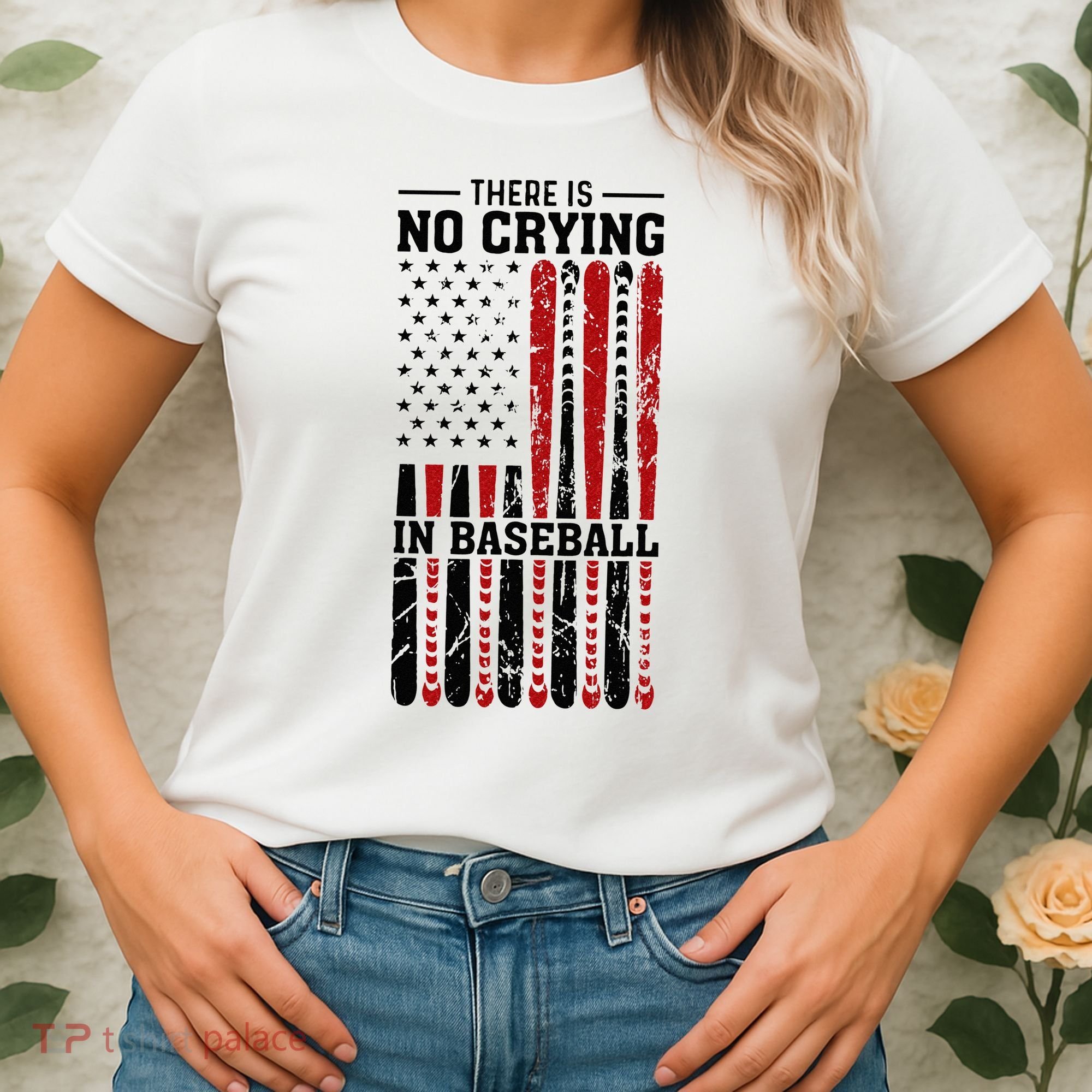 There Is No Crying In Baseball Women's T-Shirt