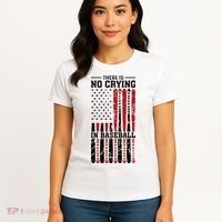 There Is No Crying In Baseball Women's T-Shirt thumb 4