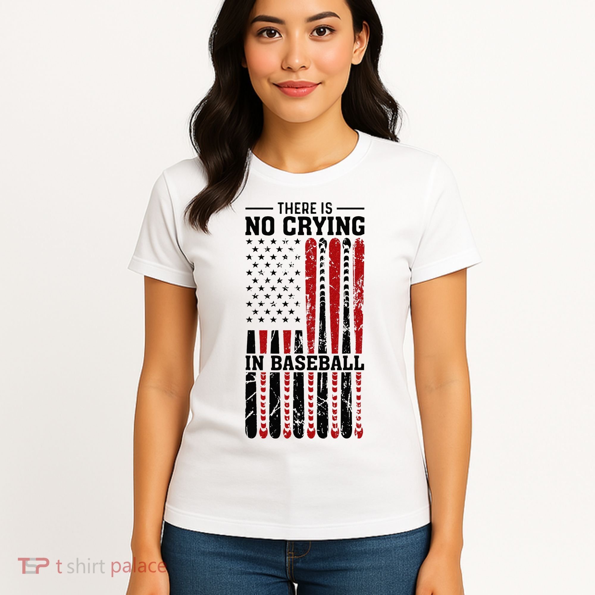 There Is No Crying In Baseball Women's T-Shirt