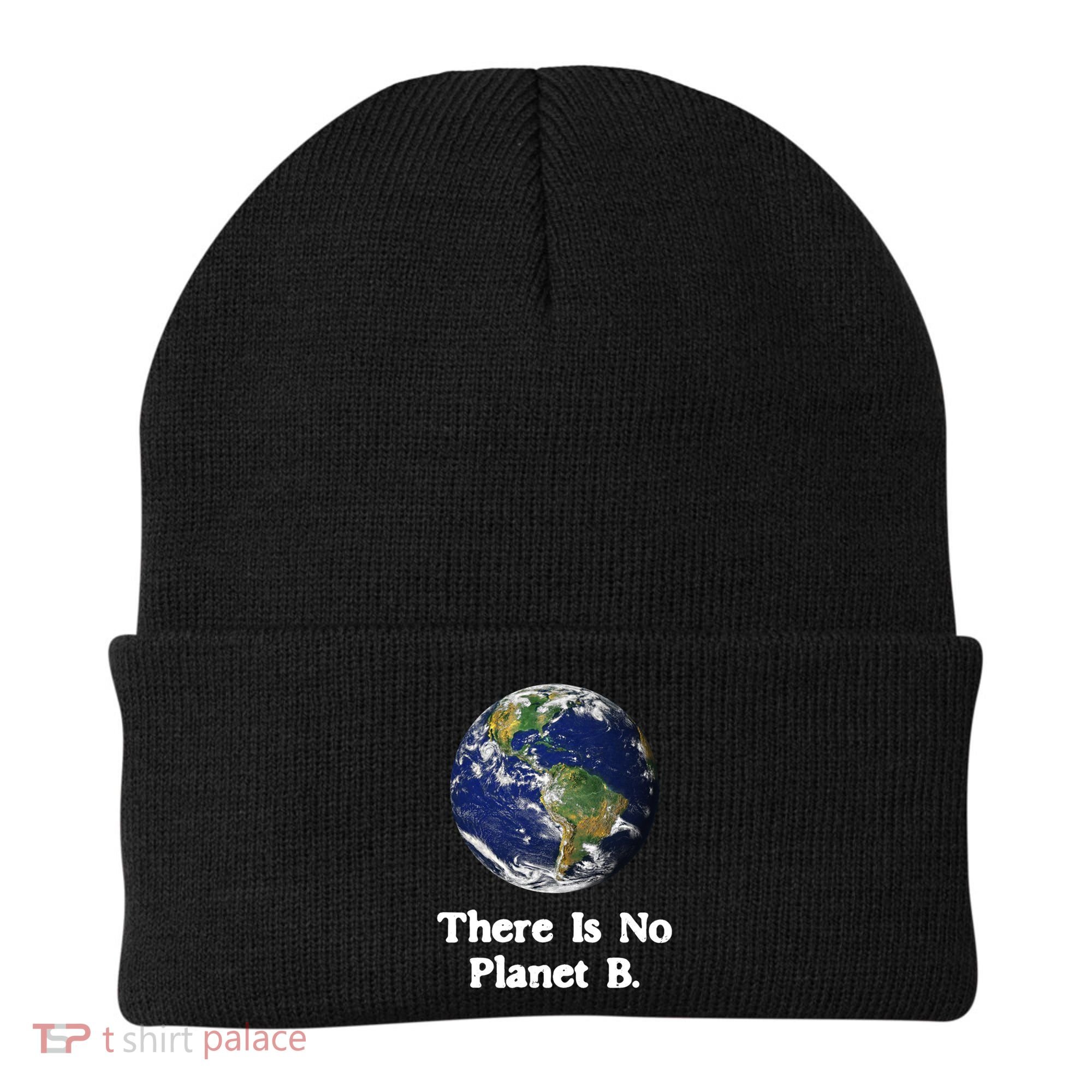 There Is No Planet B Climate Change Earth Day Gift Beanie
