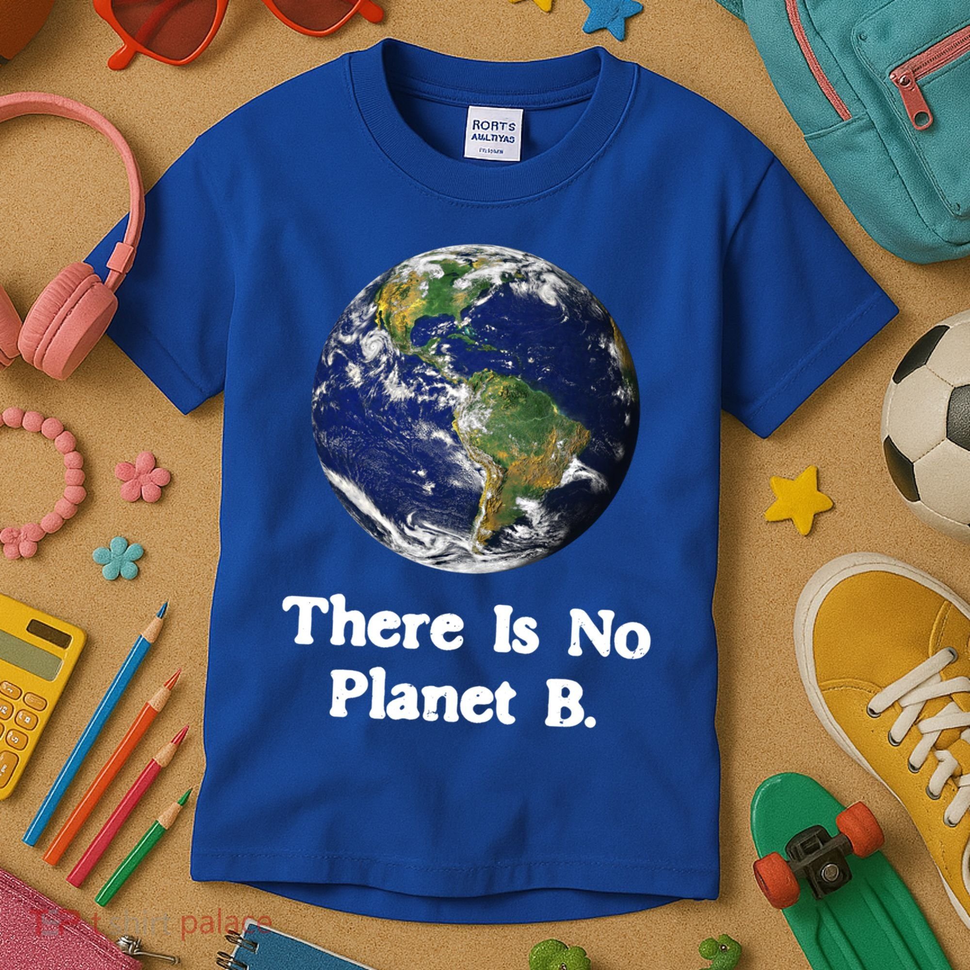 There Is No Planet B Climate Change Earth Day Gift Kids T-Shirt