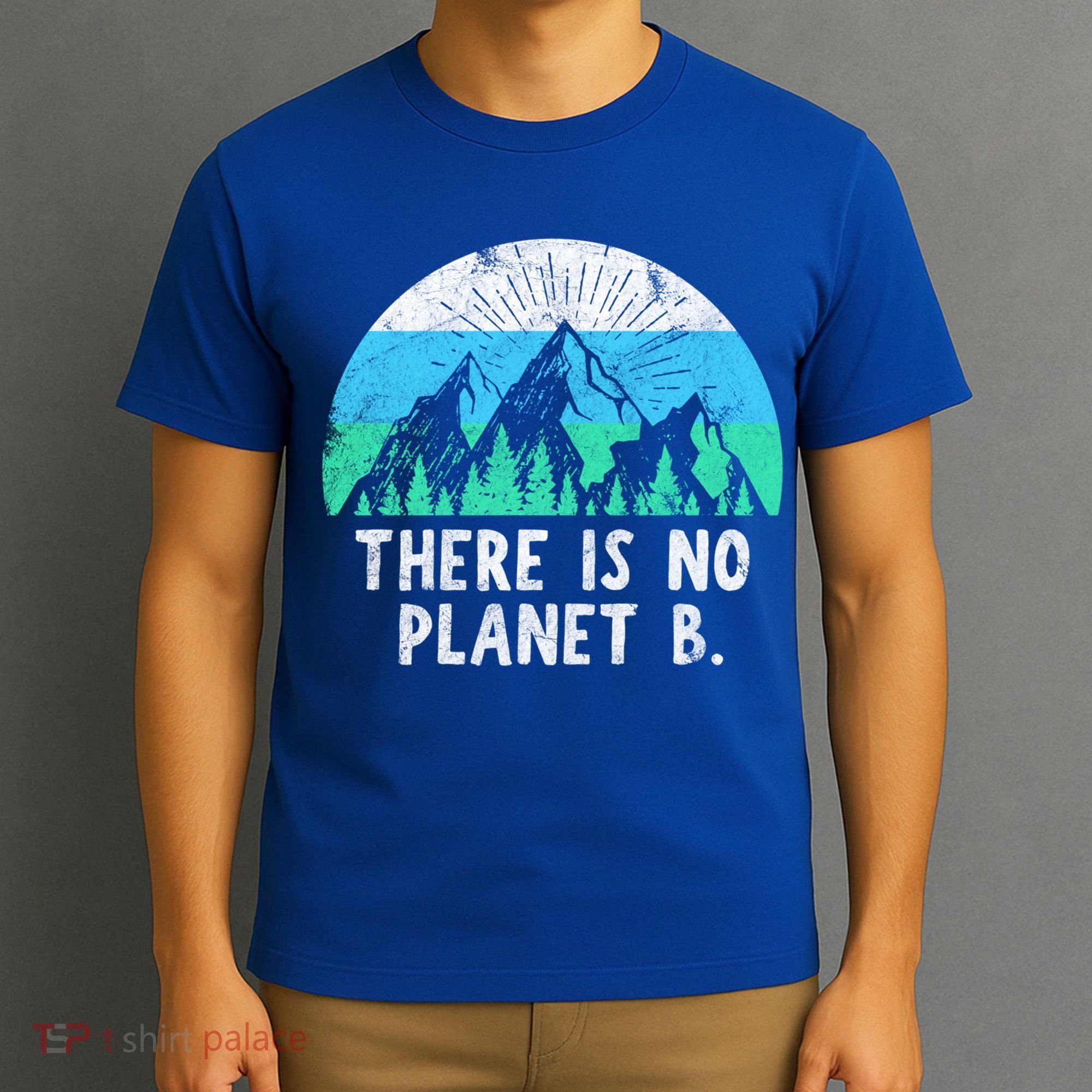 There Is No Planet B Cool Gift Retro Vintage Gift T-Shirt