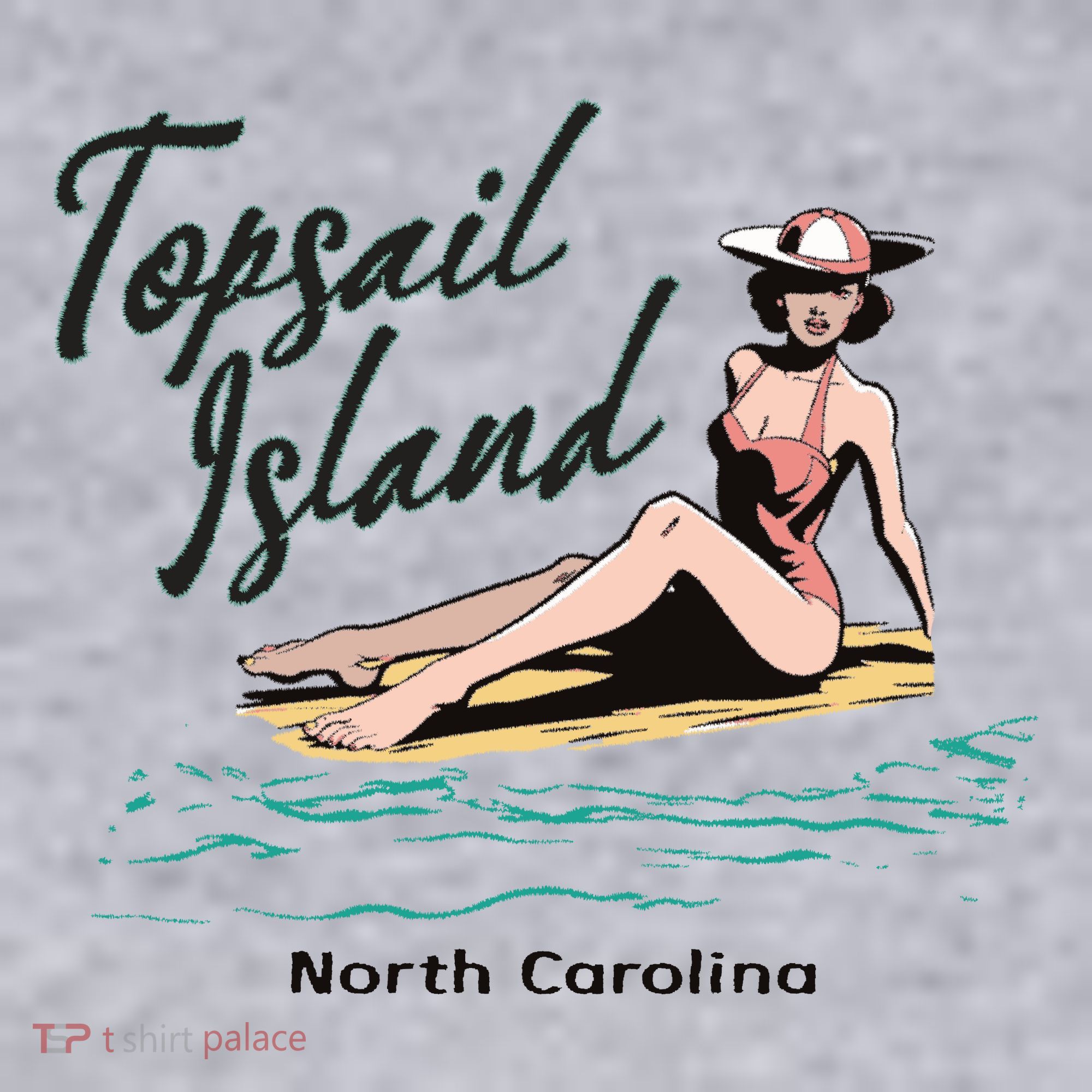 Topsail Island North Carolina Women's Sweatshirt