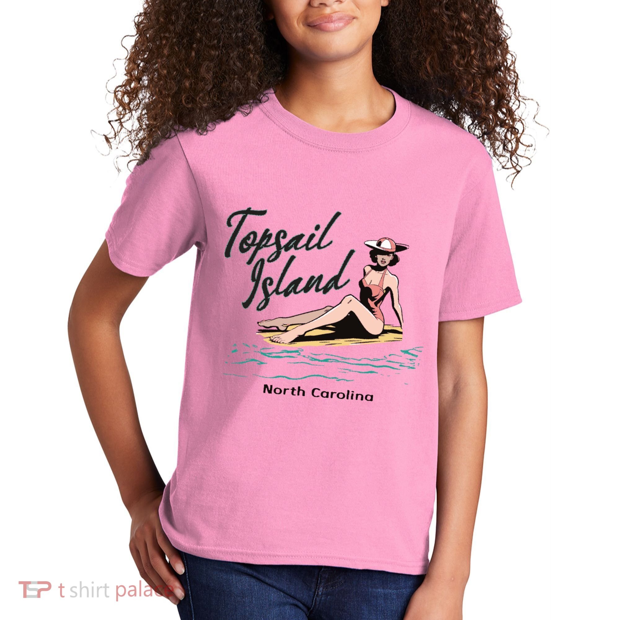 Topsail Island North Carolina Kids T-Shirt