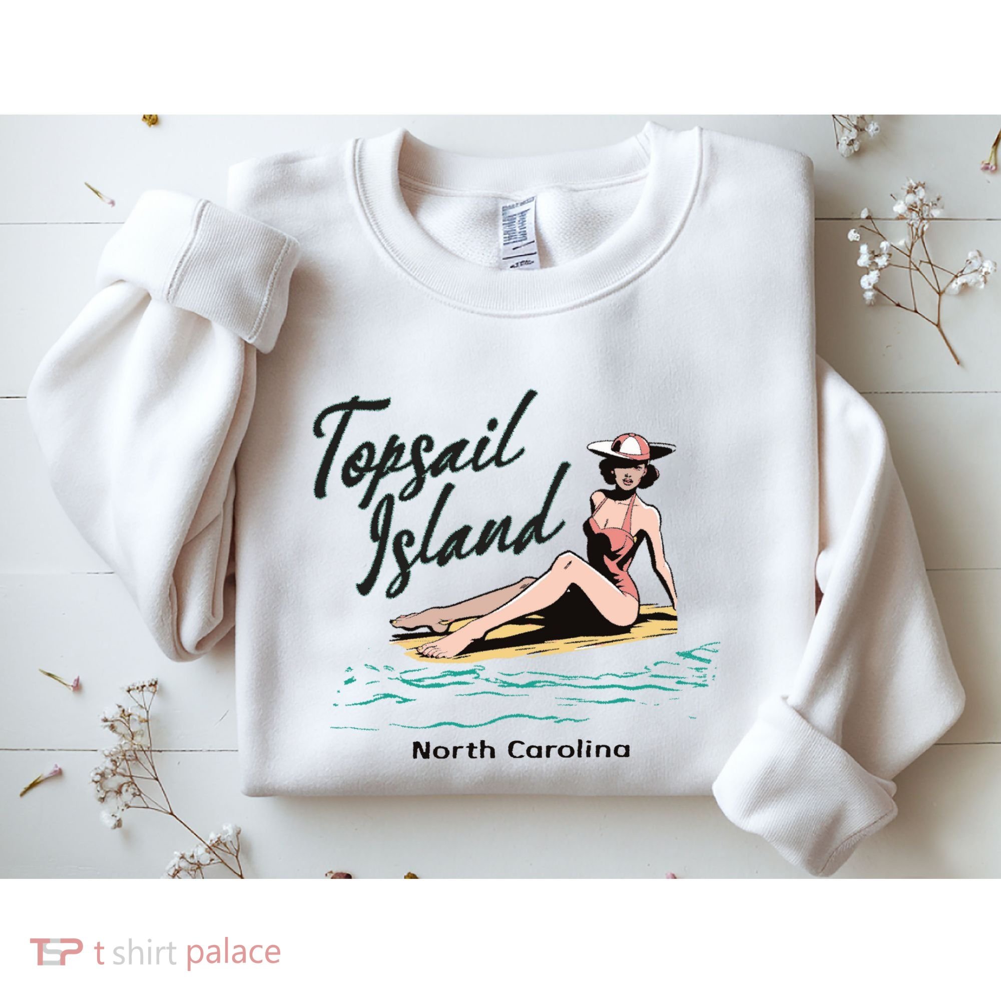 Topsail Island North Carolina Sweatshirt
