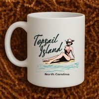 Topsail Island North Carolina Coffee Mug thumb 2