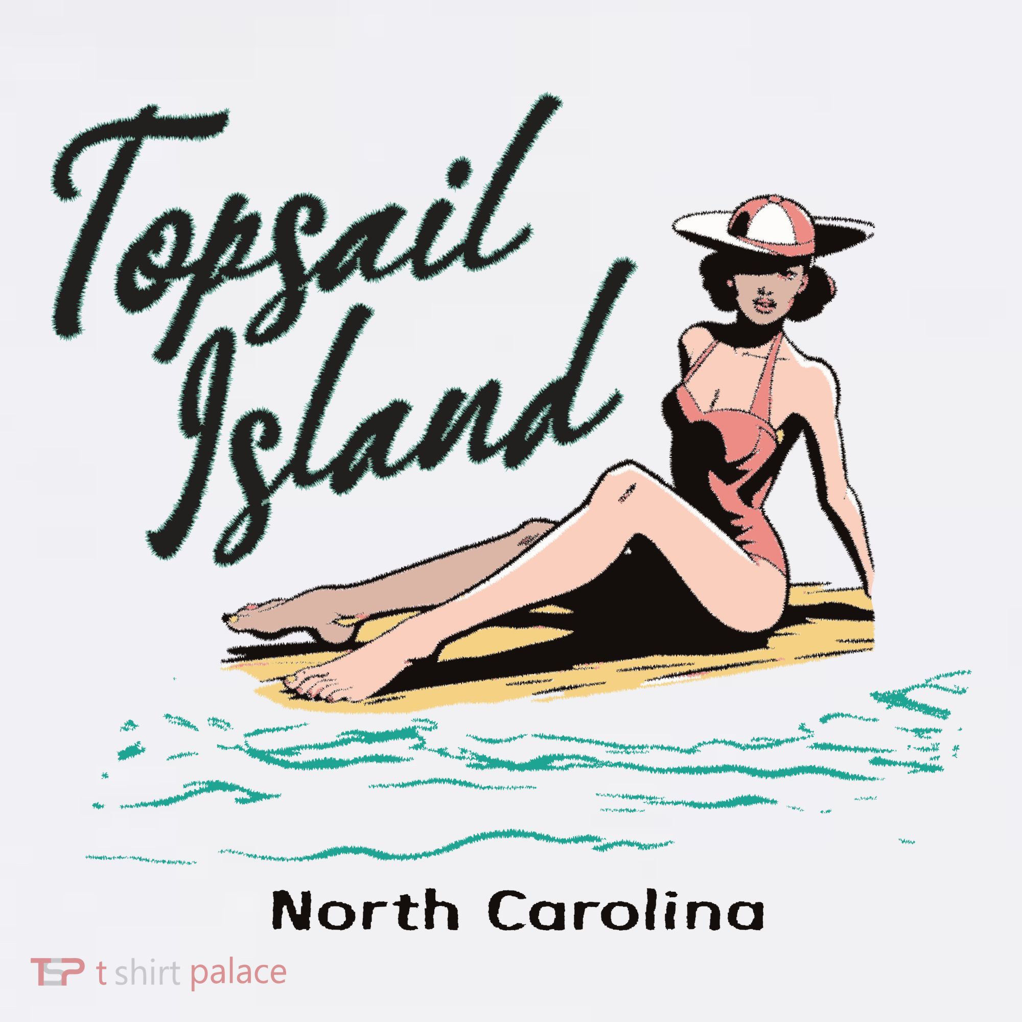 Topsail Island North Carolina Women's Tank Top